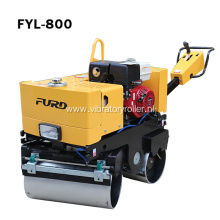 Walk Behind Tandem Drum Vibratory Roller Soil Compactor